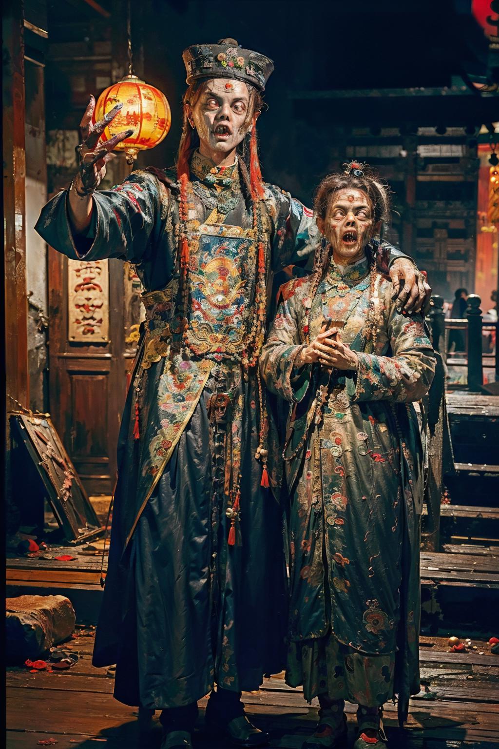 Chinese Qing Zombie (清代殭屍)HOTIQ烧脑社区