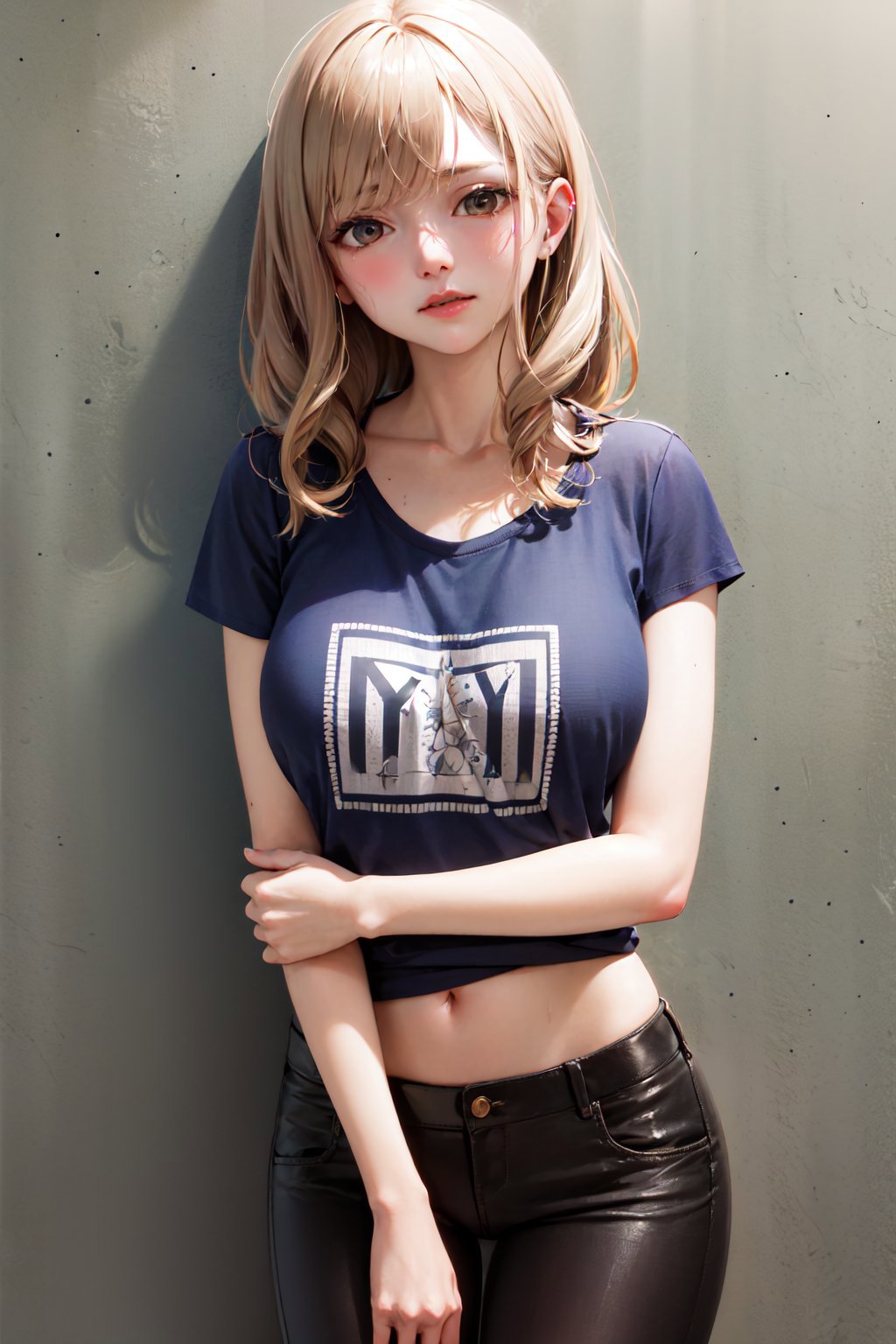 手放在自己的手臂上 | 姿势/Hand on Own Arm | Pose