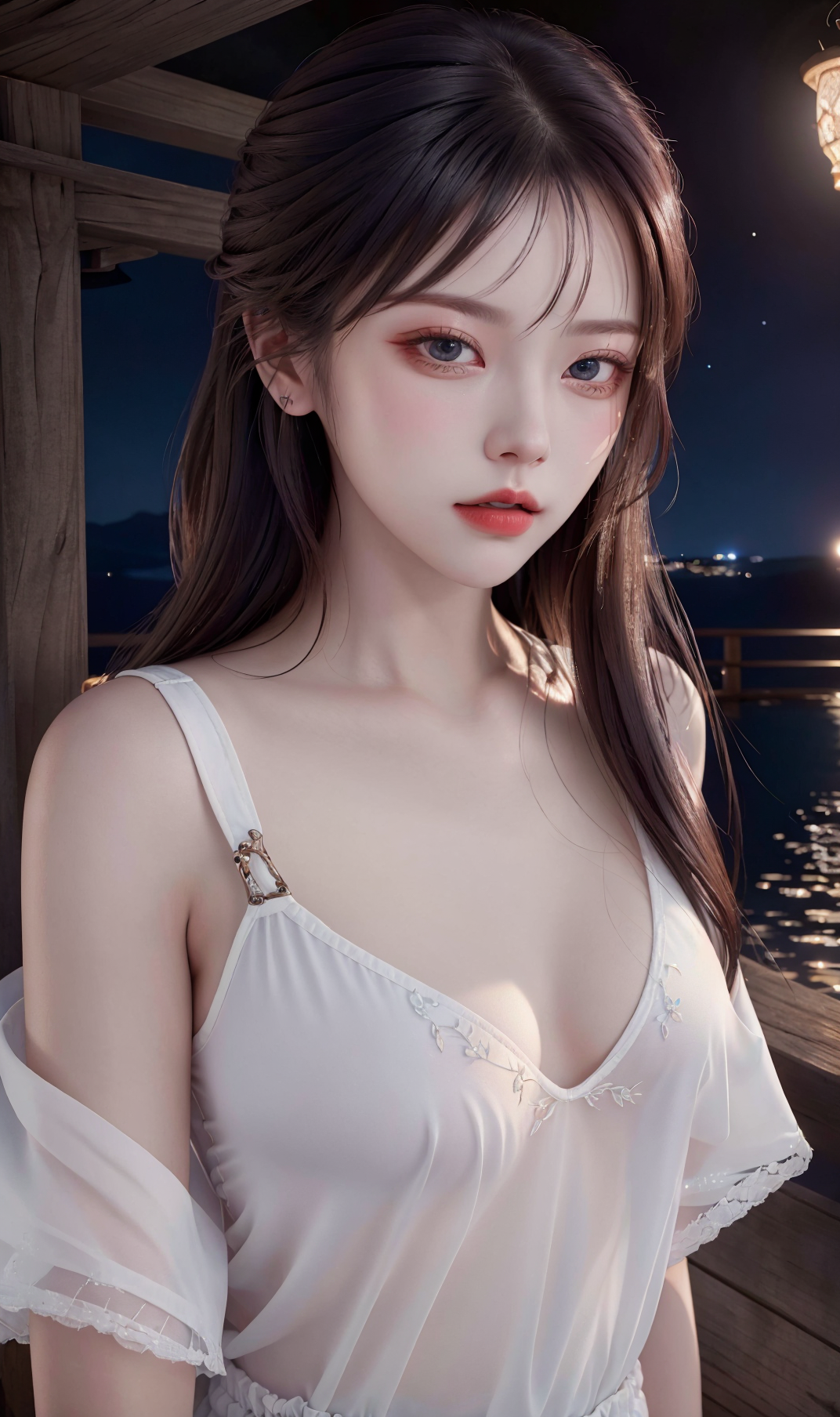 AI绘画|极品唯美女神，性感妩媚的颜值