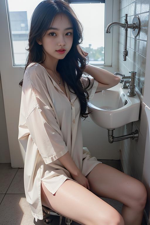 男友风衬衫/Boyfriend style shirt 「下衣失踪」之「男友风衬衫」