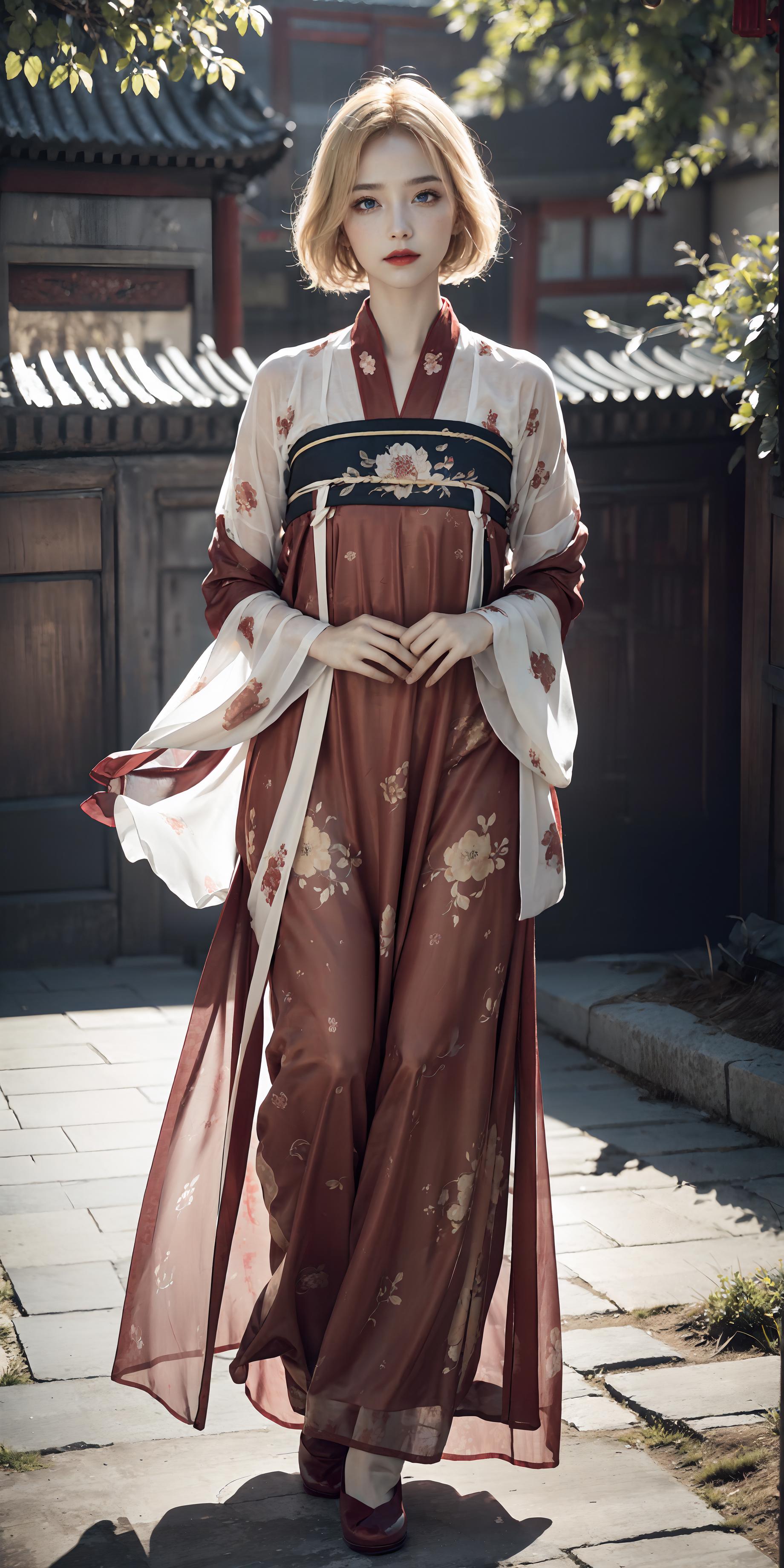 中国传统服饰/汉服_唐-HOTIQ|烧脑社区