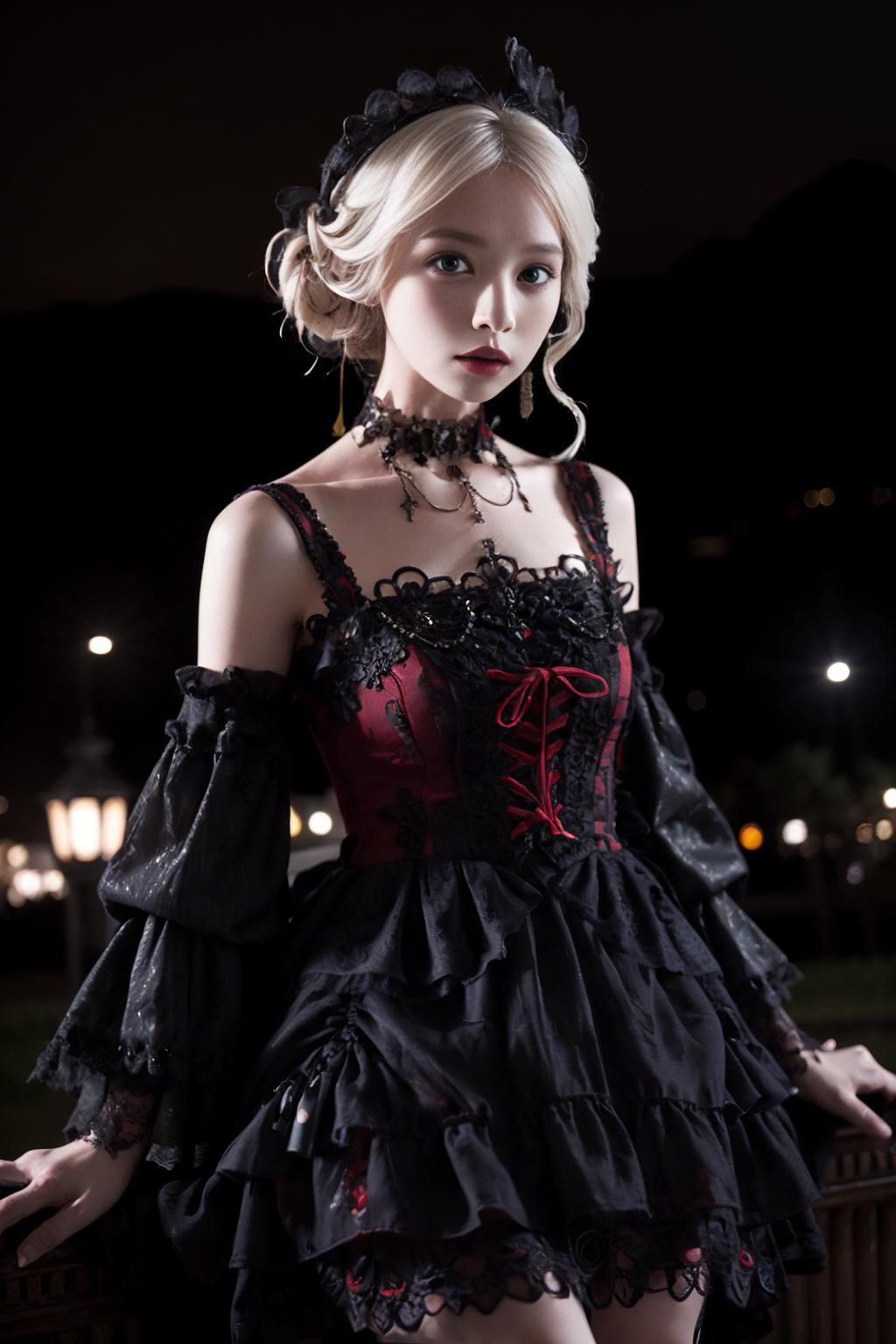 万圣节萝莉洛丽塔裙餐厅工作服装 日本动漫女佣女仆装cosplay服-阿里巴巴