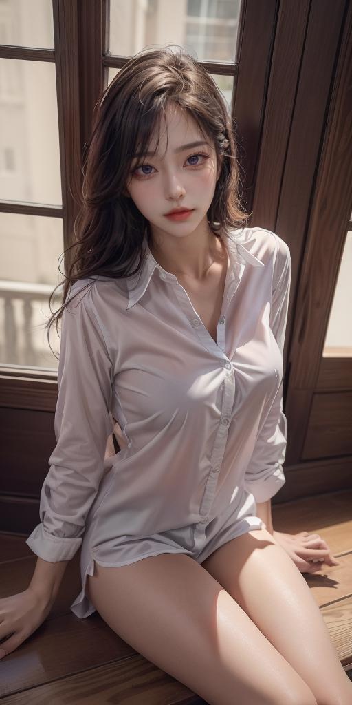 男友风衬衫/Boyfriend style shirt 「下衣失踪」之「男友风衬衫」