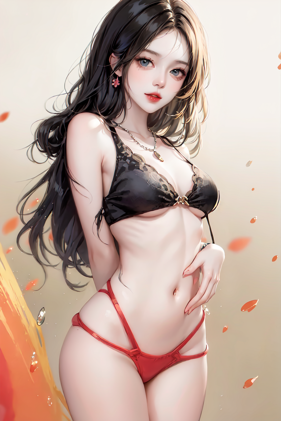 异次元的AI大门|半现实AI美女,极品身材,超美的容颜,超喜欢的魔鬼身材美女【】