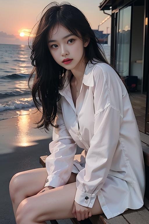 男友风衬衫/Boyfriend style shirt 「下衣失踪」之「男友风衬衫」