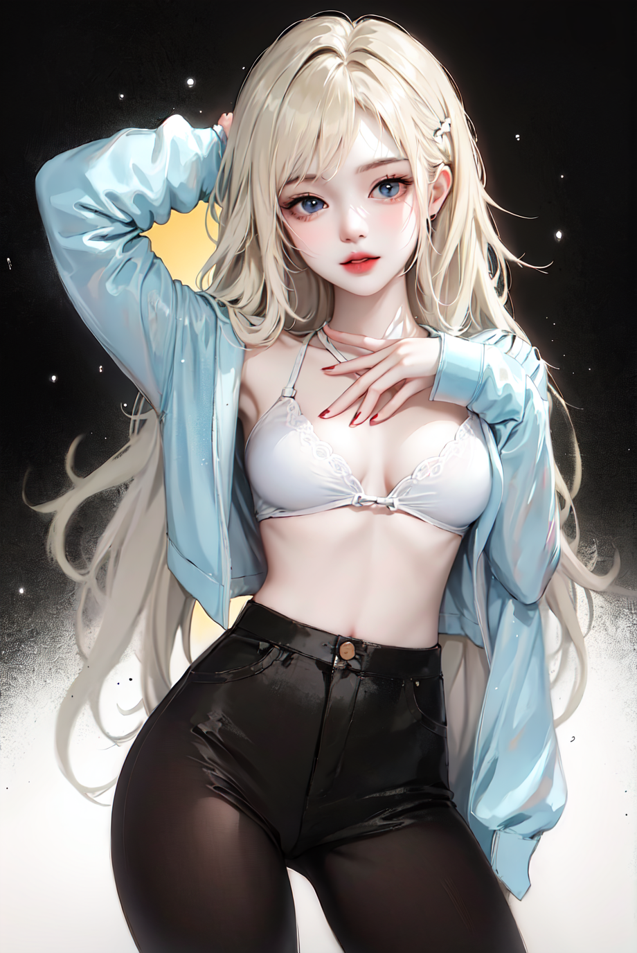 异次元的AI大门|半现实AI美女,极品身材,超美的容颜,超喜欢的魔鬼身材美女【】
