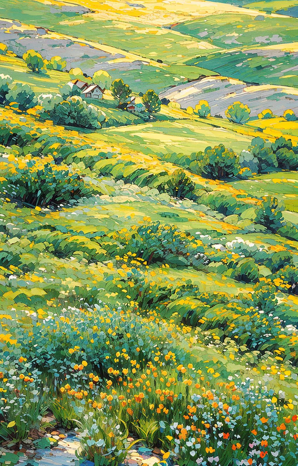 Oil painting stickHOTIQ烧脑社区