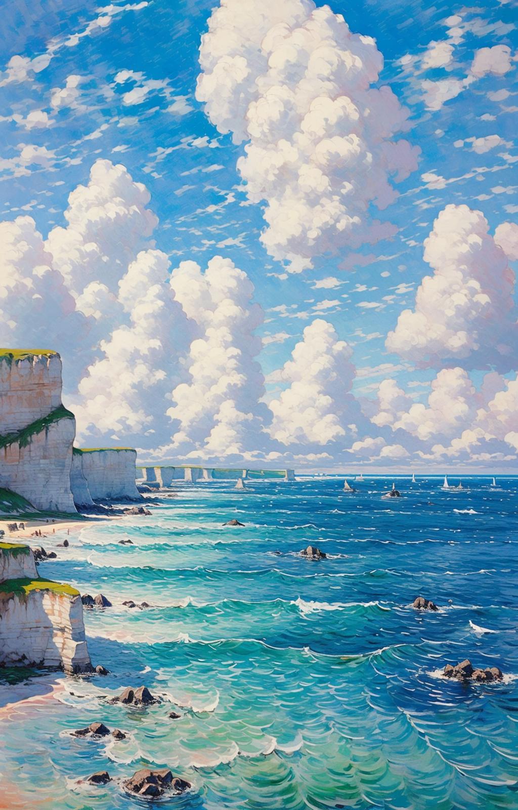 Oil painting stickHOTIQ烧脑社区