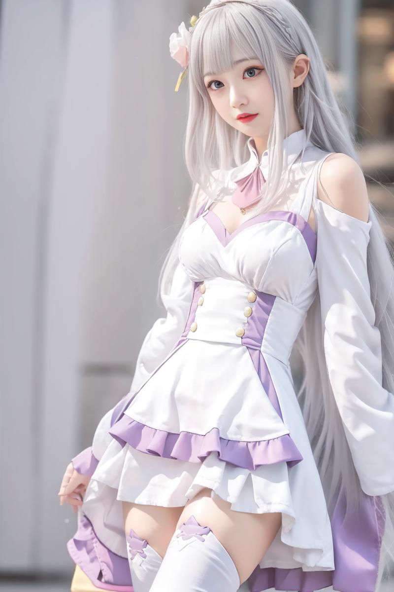 Emilia（clothes）/《Re从零开始的异世界生活》 角色（服装） 爱蜜莉雅HOTIQ烧脑社区
