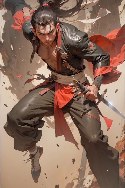 武侠风格LORA&愿做人间逍遥客,从此江湖无故人