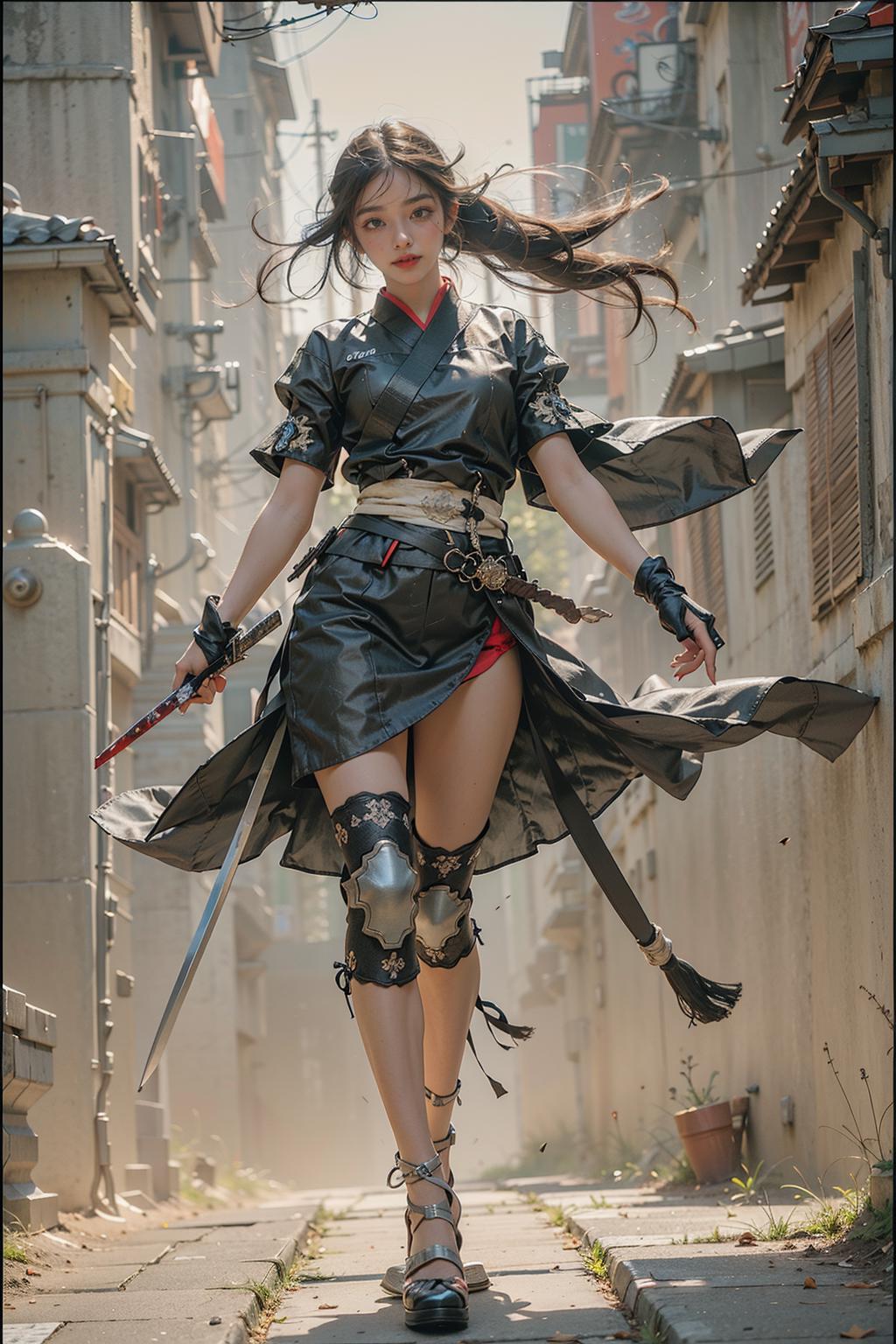 武侠风格LORA&愿做人间逍遥客,从此江湖无故人