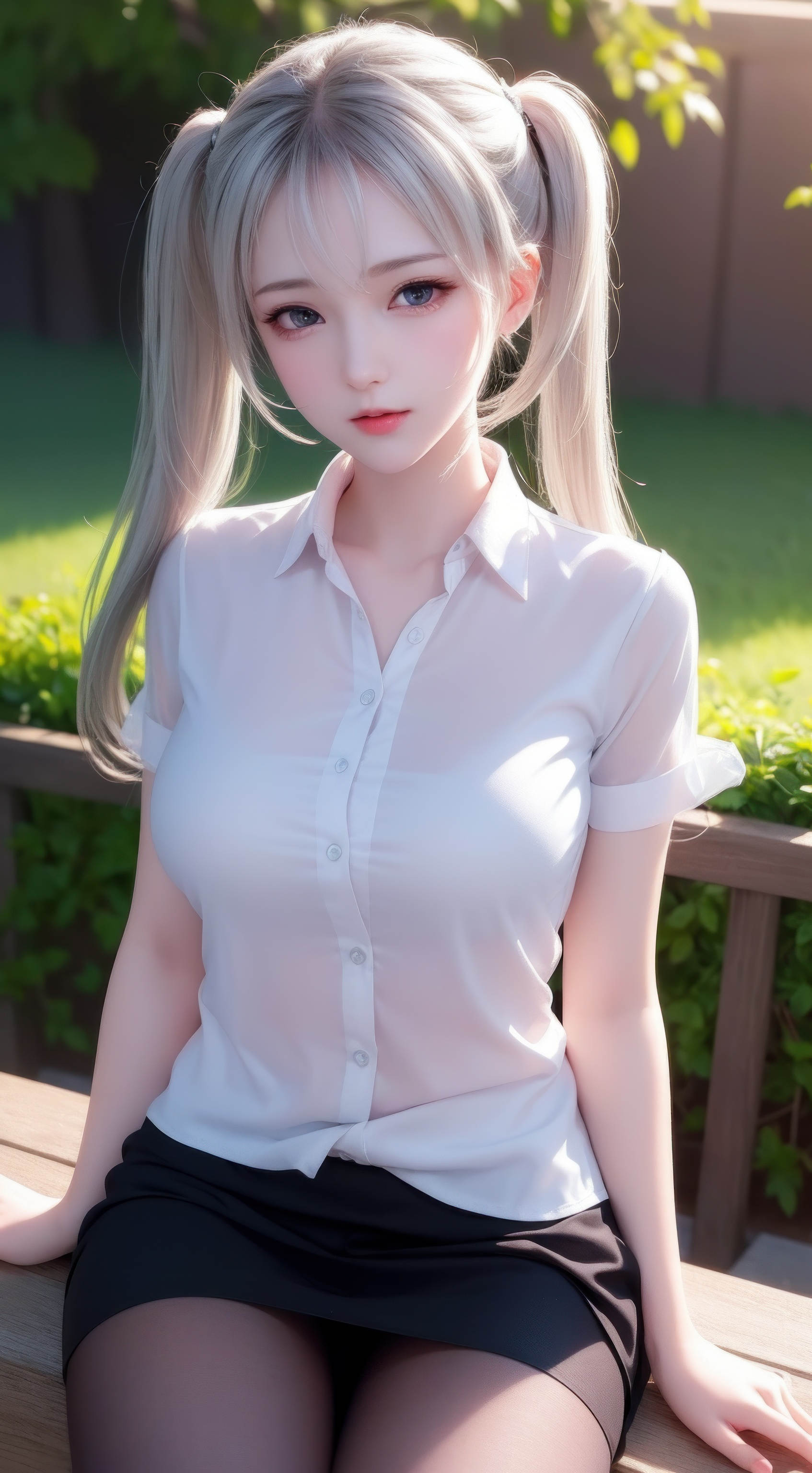 AI绘画【双马尾】作品分享 20p